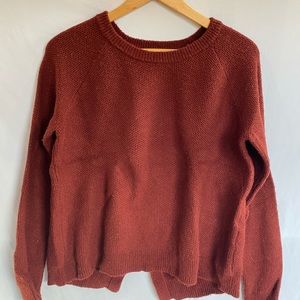 Madewell Province Cross-Back Pullover Sweater